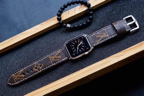 lv apple watch band replica|repurposed designer apple watch bands.